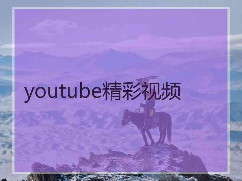 youtube精彩视频