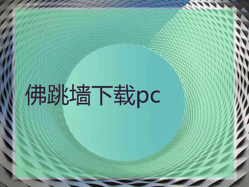 佛跳墙下载pc