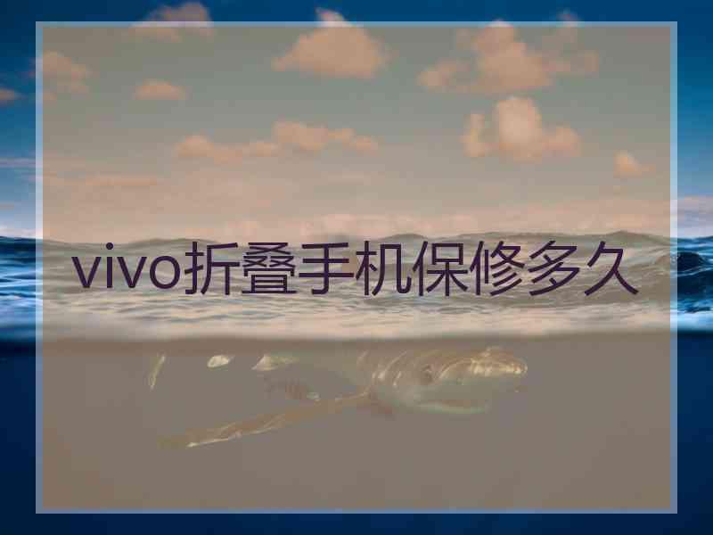 vivo折叠手机保修多久