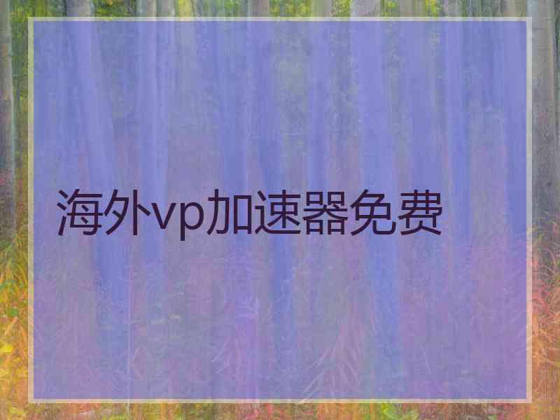 海外vp加速器免费