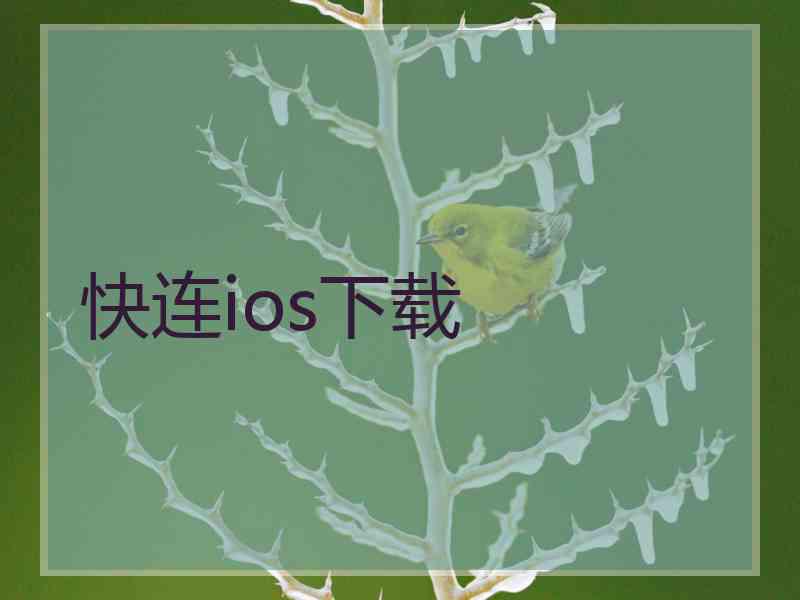 快连ios下载