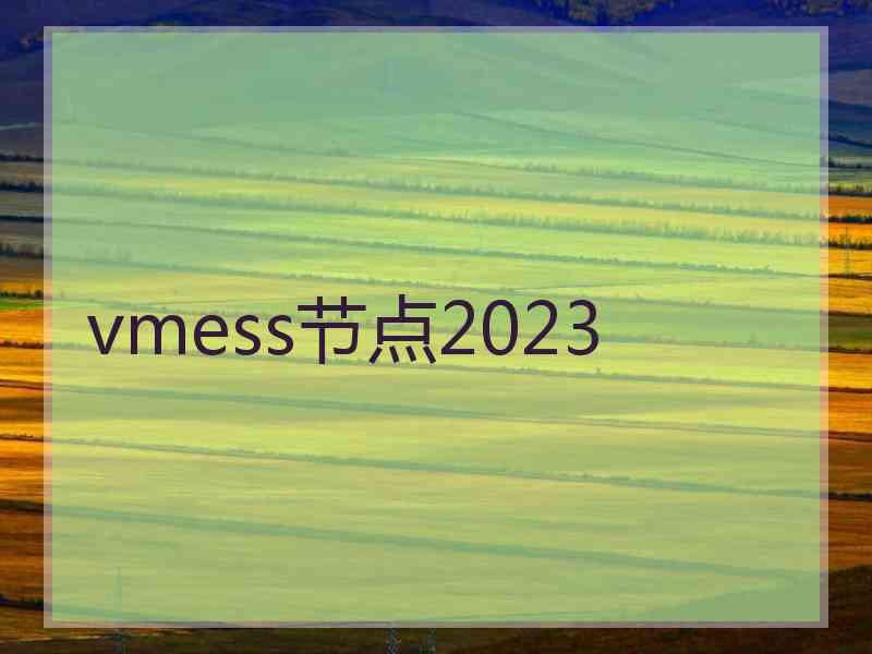 vmess节点2023