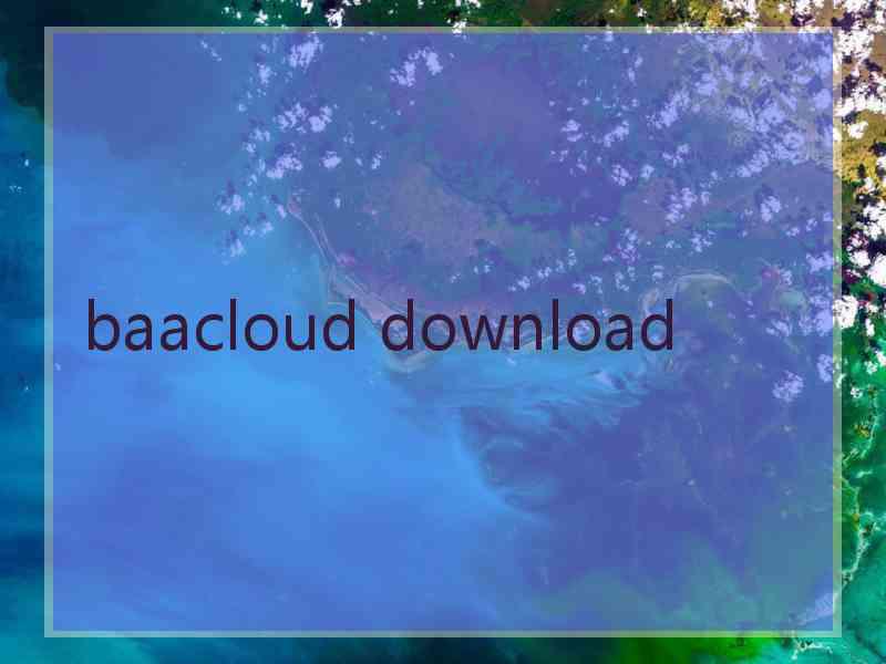 baacloud download