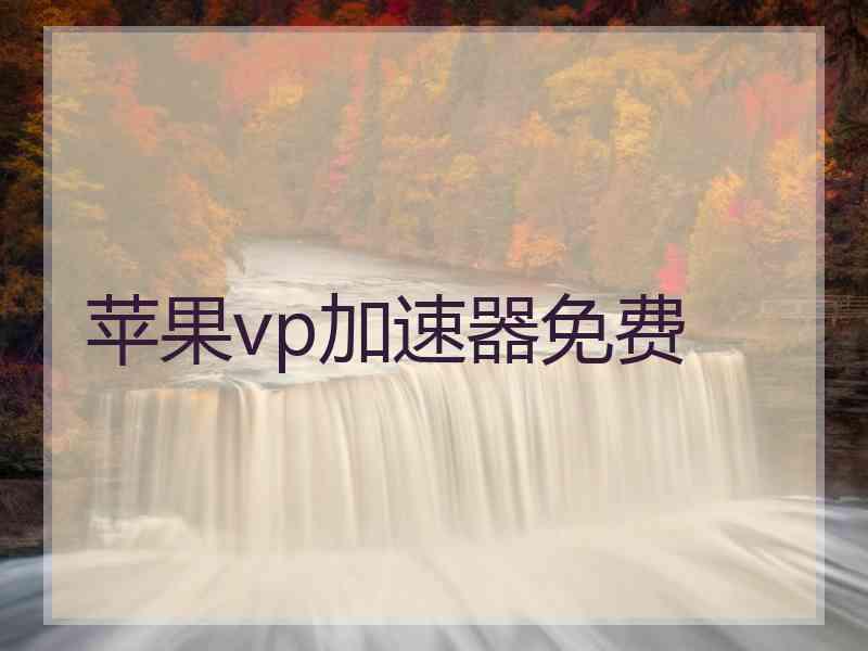 苹果vp加速器免费