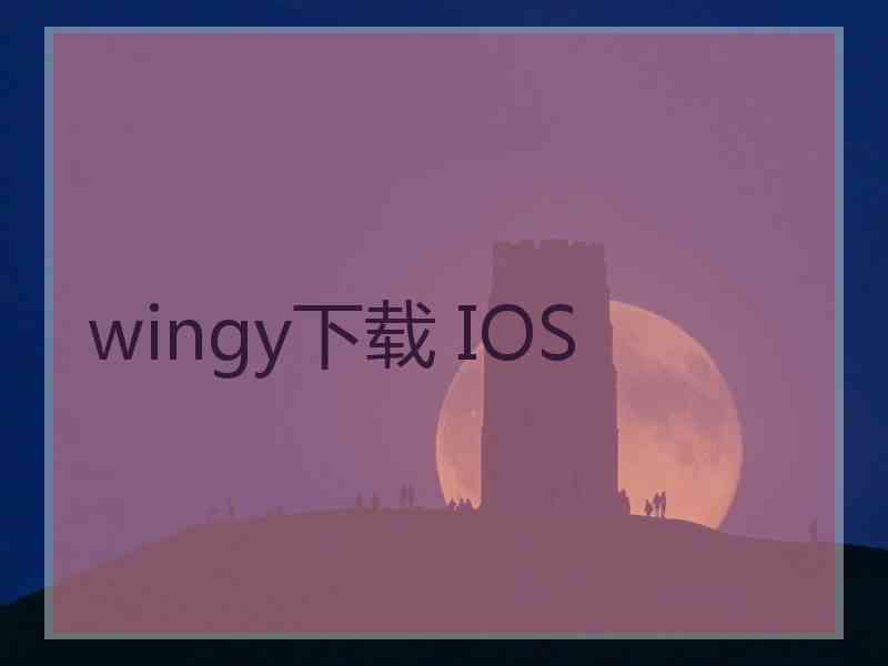 wingy下载 IOS