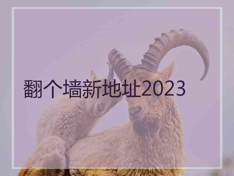 翻个墙新地址2023