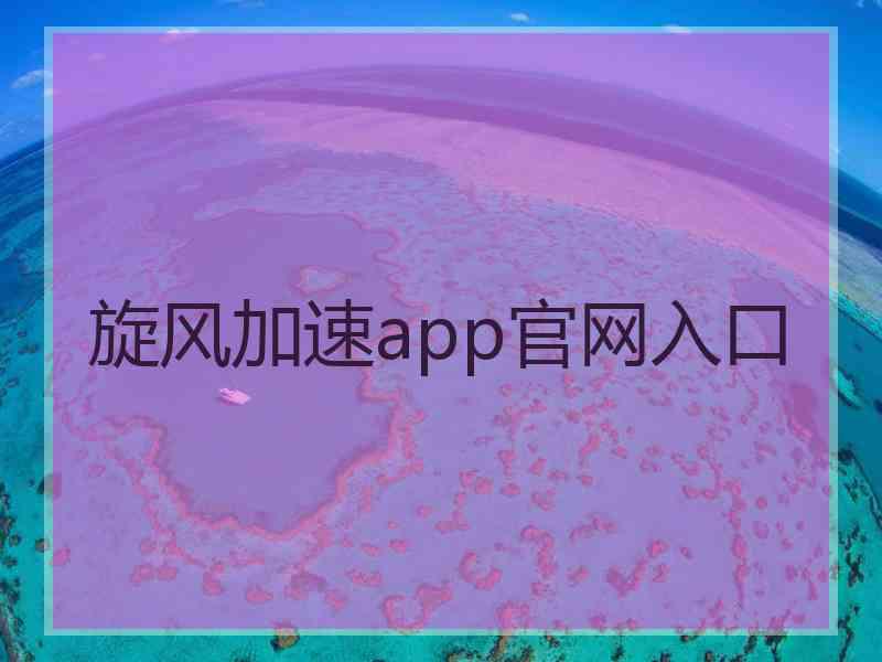 旋风加速app官网入口