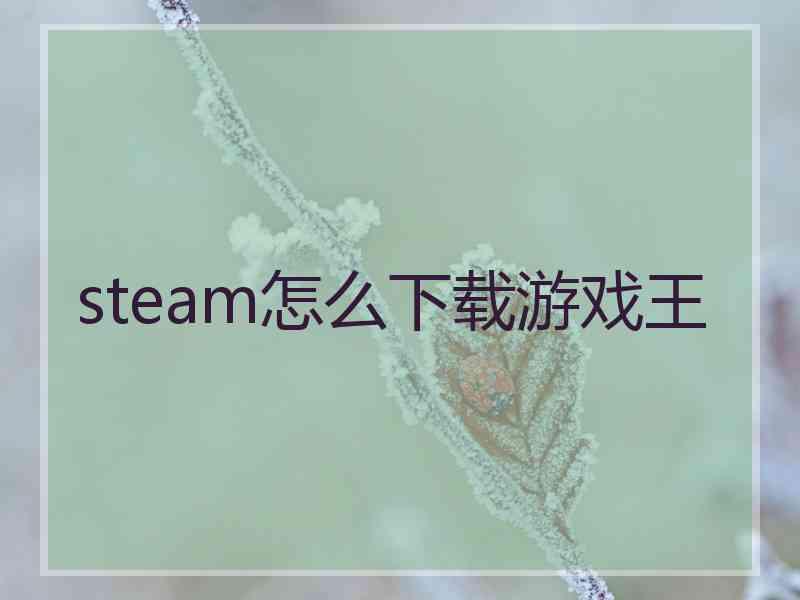 steam怎么下载游戏王