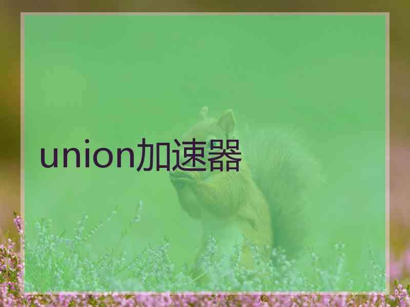 union加速器