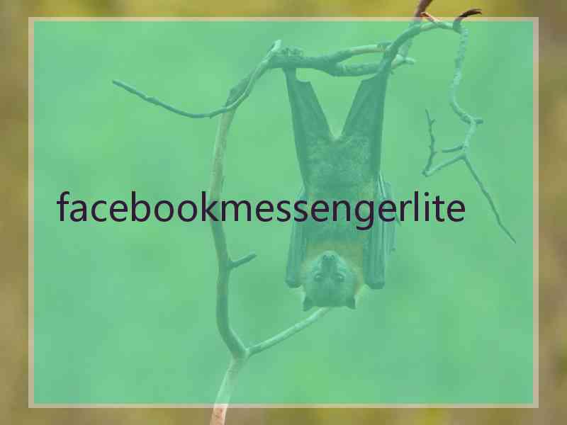 facebookmessengerlite