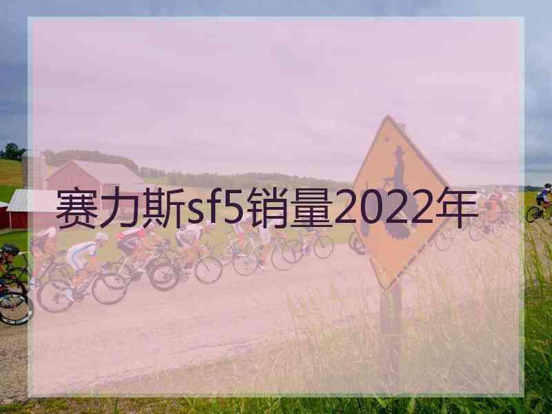 赛力斯sf5销量2022年