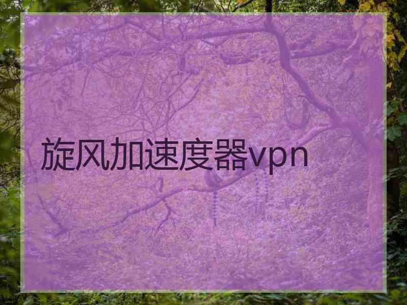 旋风加速度器vpn