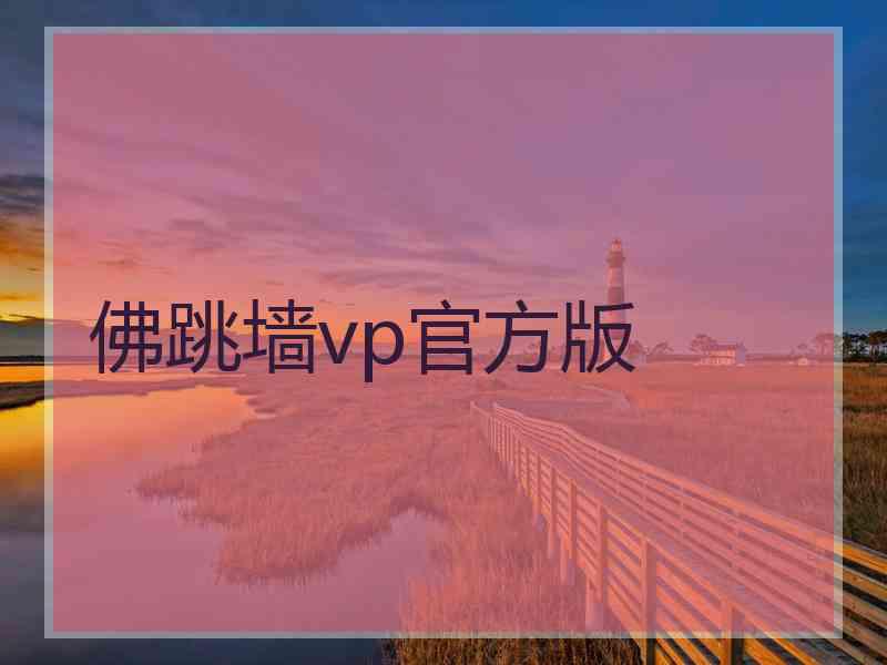 佛跳墙vp官方版