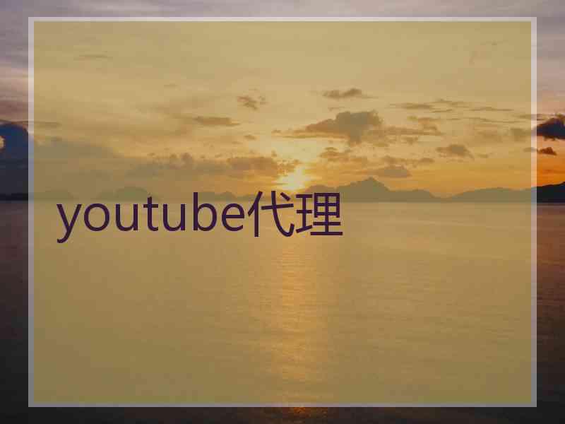 youtube代理